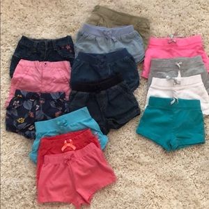 Never worn 6-9m shorts baby gap, Carter’s , CP